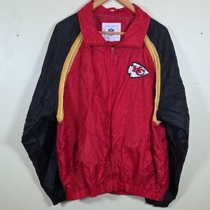 Vintage G3 Apparel Kansas City Chiefs Zip Up Windbreaker Size XL